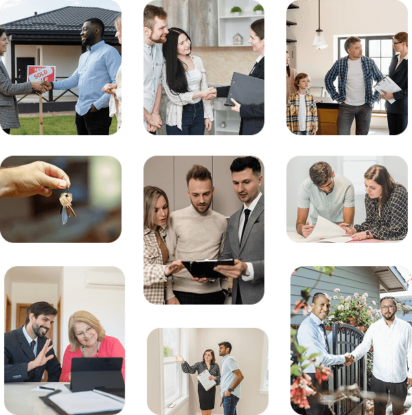 Property marketplace showcase